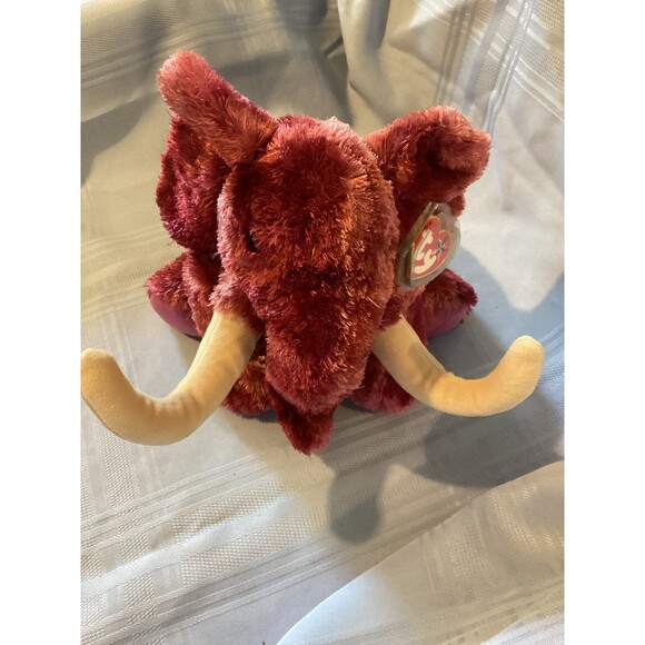 Ty Beanie Buddy Colosso the Wooly Mammoth Elephant Collectible Plush 2003 - Picture 3 of 10